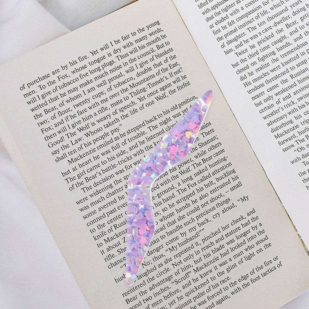 Travel Reading Accessories - 3-delige duimboekpaginahouder van hars, lichtgewicht, draagbaar,