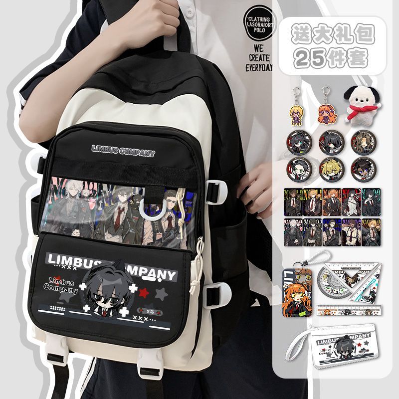 Travel Accessories Girls - Limbus Company Anime Arrival Fashion Grote