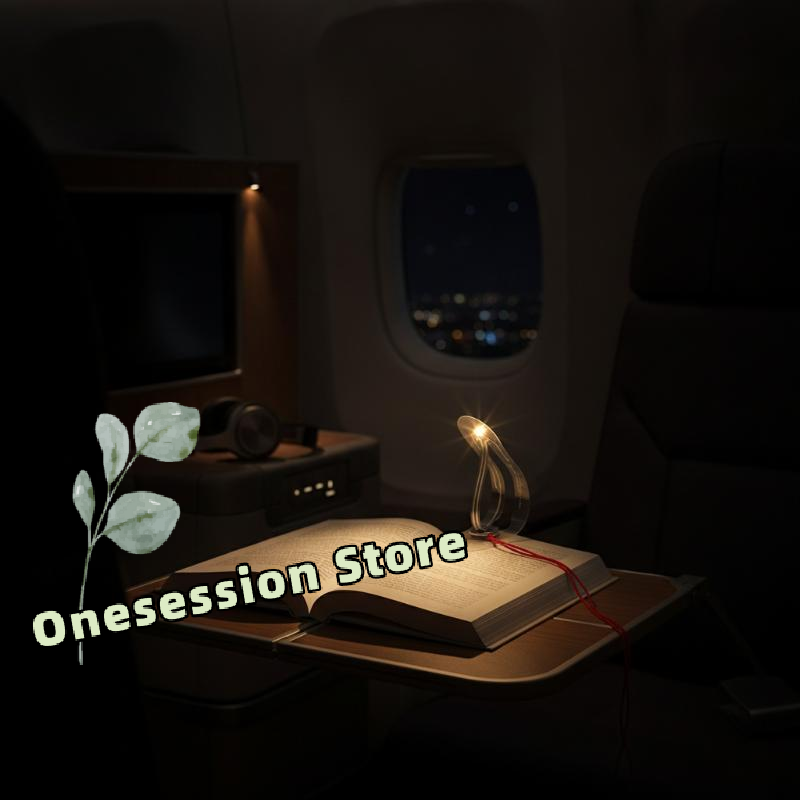 Travel Reading Accessories - Ultradunne LED-leeslamp voor boekenleggers, compact en