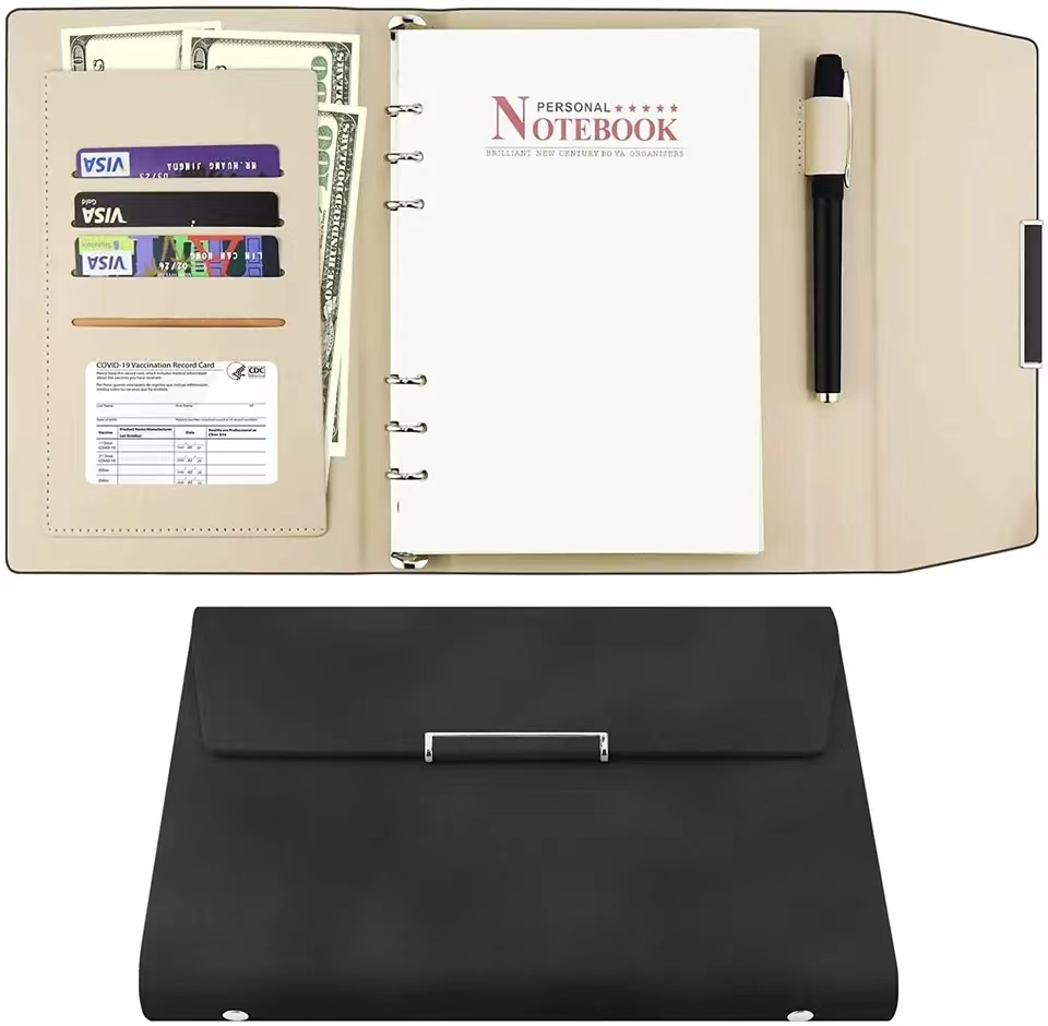 Travel Notebook Journal - Nieuwe Binder Notebook Pu Lederen Bijbel