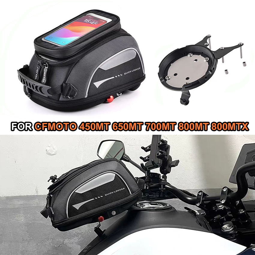 Travel Accessories B&M - Motorfiets Brandstoftank Tas Voor CFMOTO 450MT