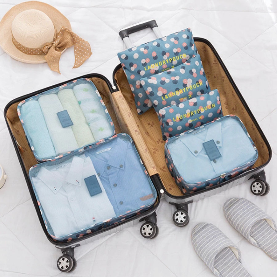 Travel Accessories Comfort - 6 stks Reisorganisator Opbergzakken Draagbare Reiskoffers