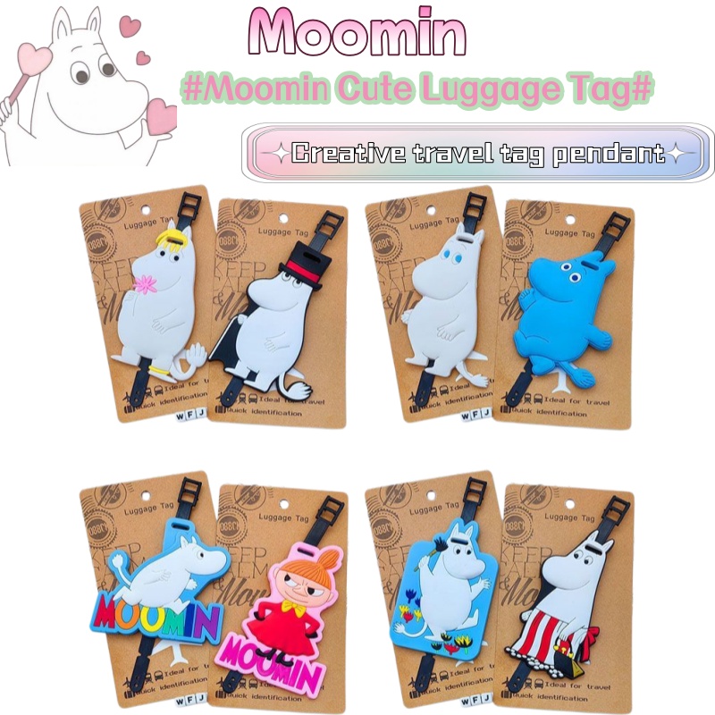 Travel Accessories International - Cartoon Anime Kleine Mollige Moomin Boarding