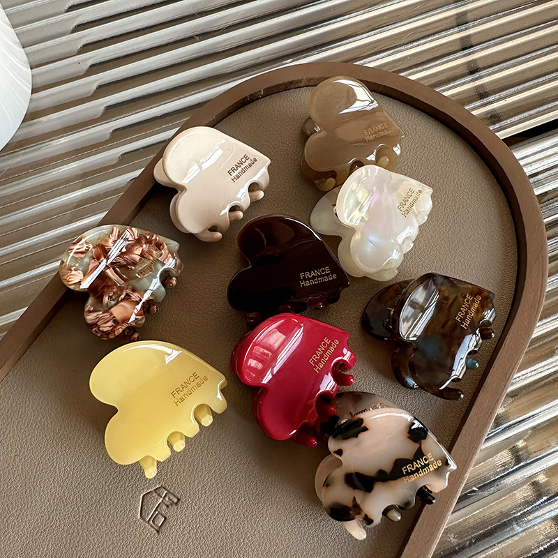Travel Accessories Girls - 3.5 cm Kleine Haar Klauw Acetaat