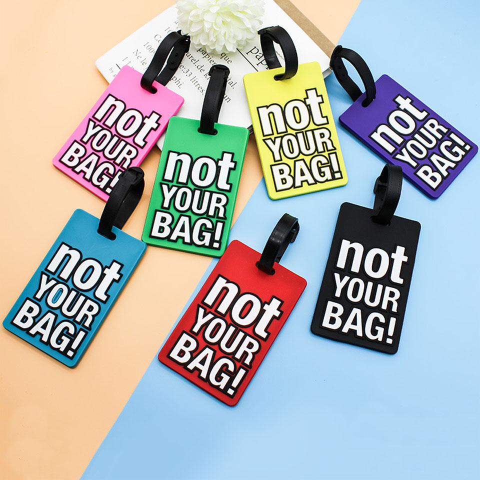 Travel Accessories International - Creatieve Letter Niet Uw Tas Reisaccessoires