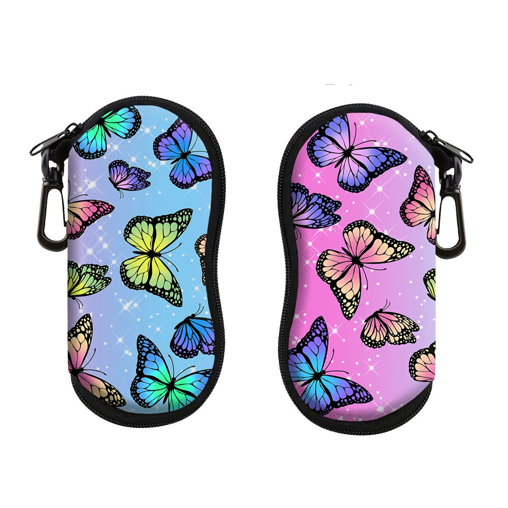 Travel Reading Accessories - Bril Opbergdoos Draagbare Vlinder Brillenkoker Brillenzakje