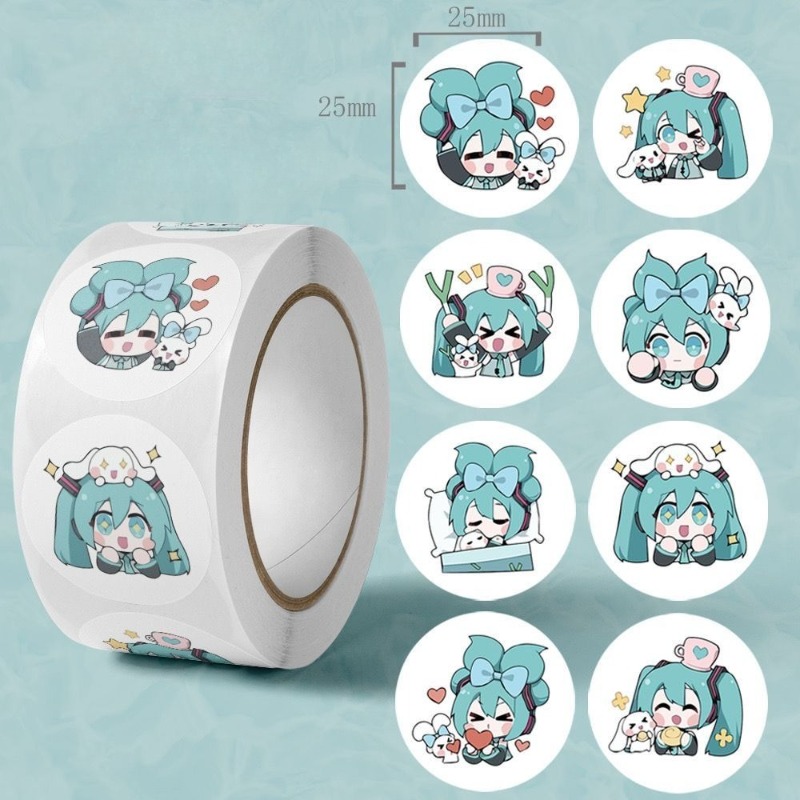 Sticker Luggage Decorative - Ins esthetische schattige Hatsune Miku-stickers, decoratieve