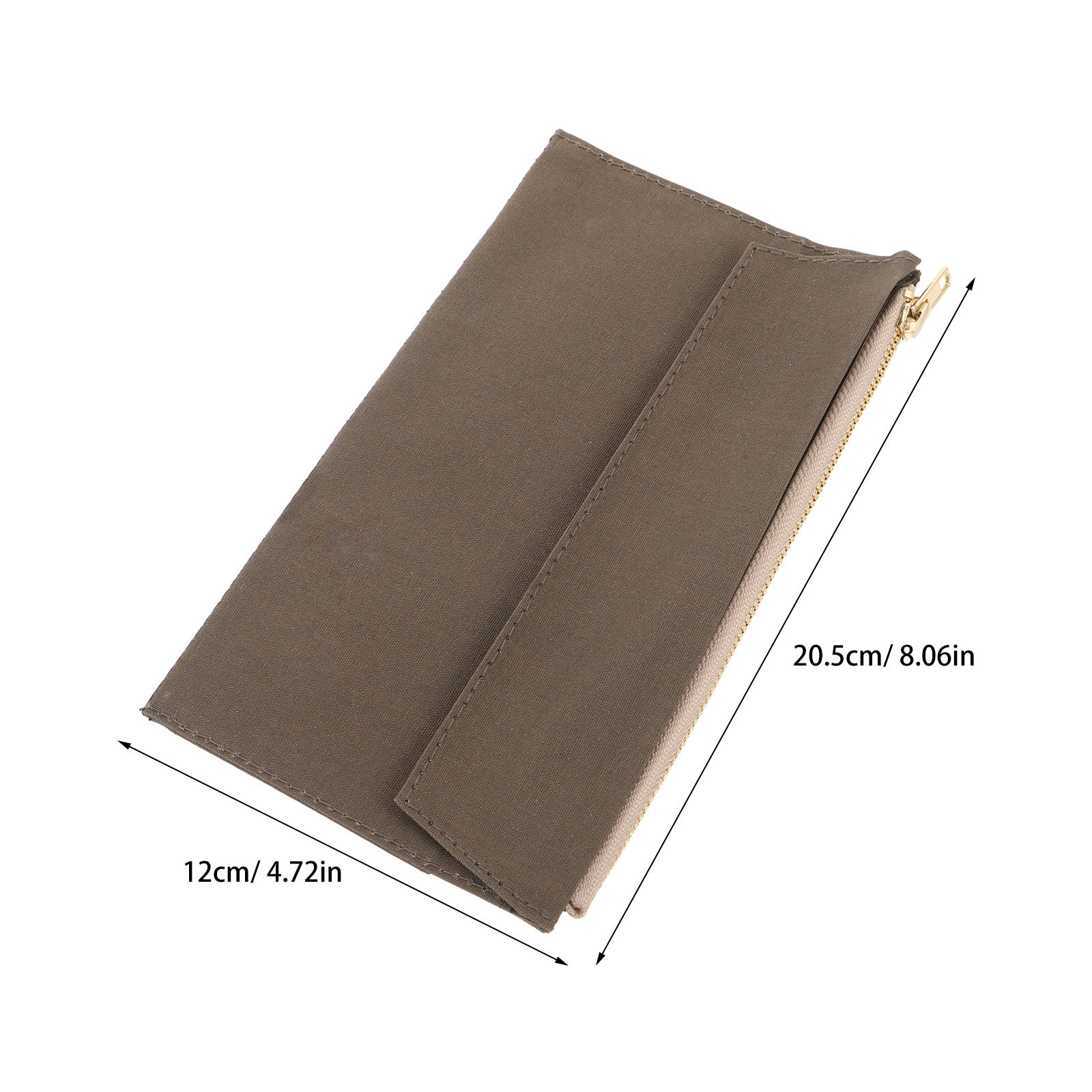 Olijfgroene reisnotitieboekhoe - Travel Notebook Journal recensie en prijs