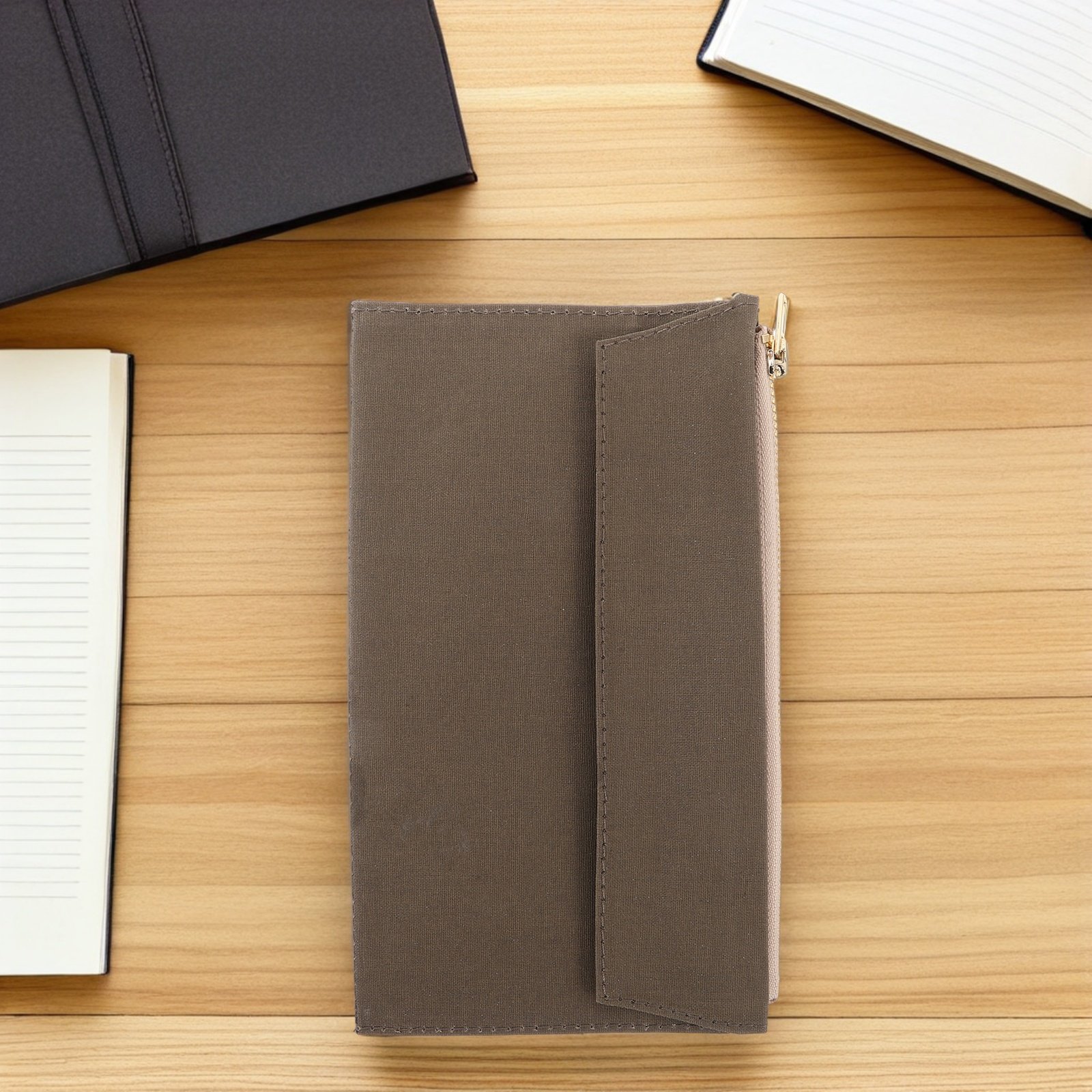 Olijfgroene reisnotitieboekhoe - Travel Notebook Journal recensie en prijs