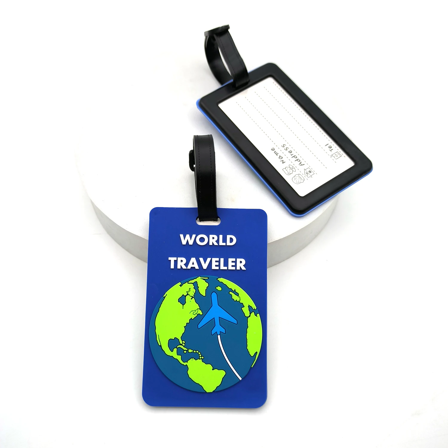 1 STKS Reisaccessoires Bagagel - Luggage Tag Leather recensie en prijs