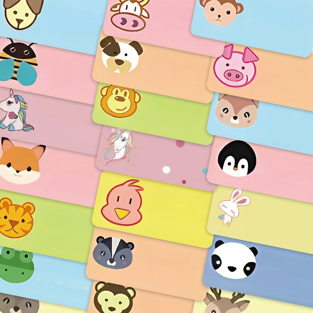 50 stuks cartoon naam sticker  - Sticker Luggage Decorative recensie en prijs