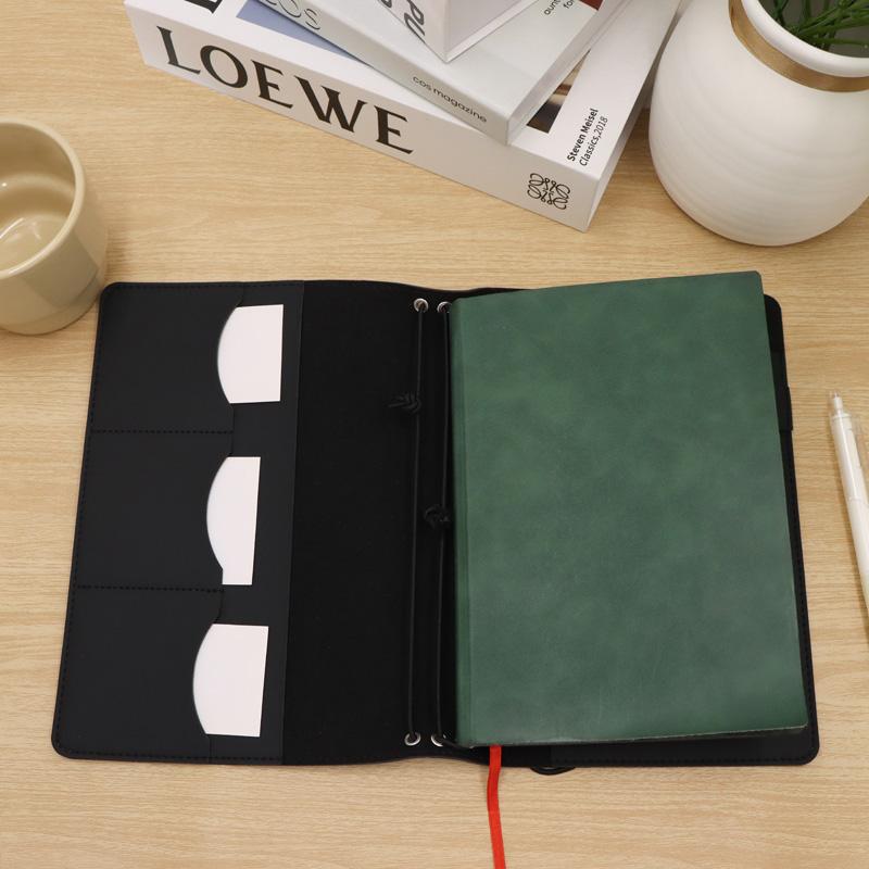 Vintage lederen omslag voor no - Travel Notebook Journal recensie en prijs