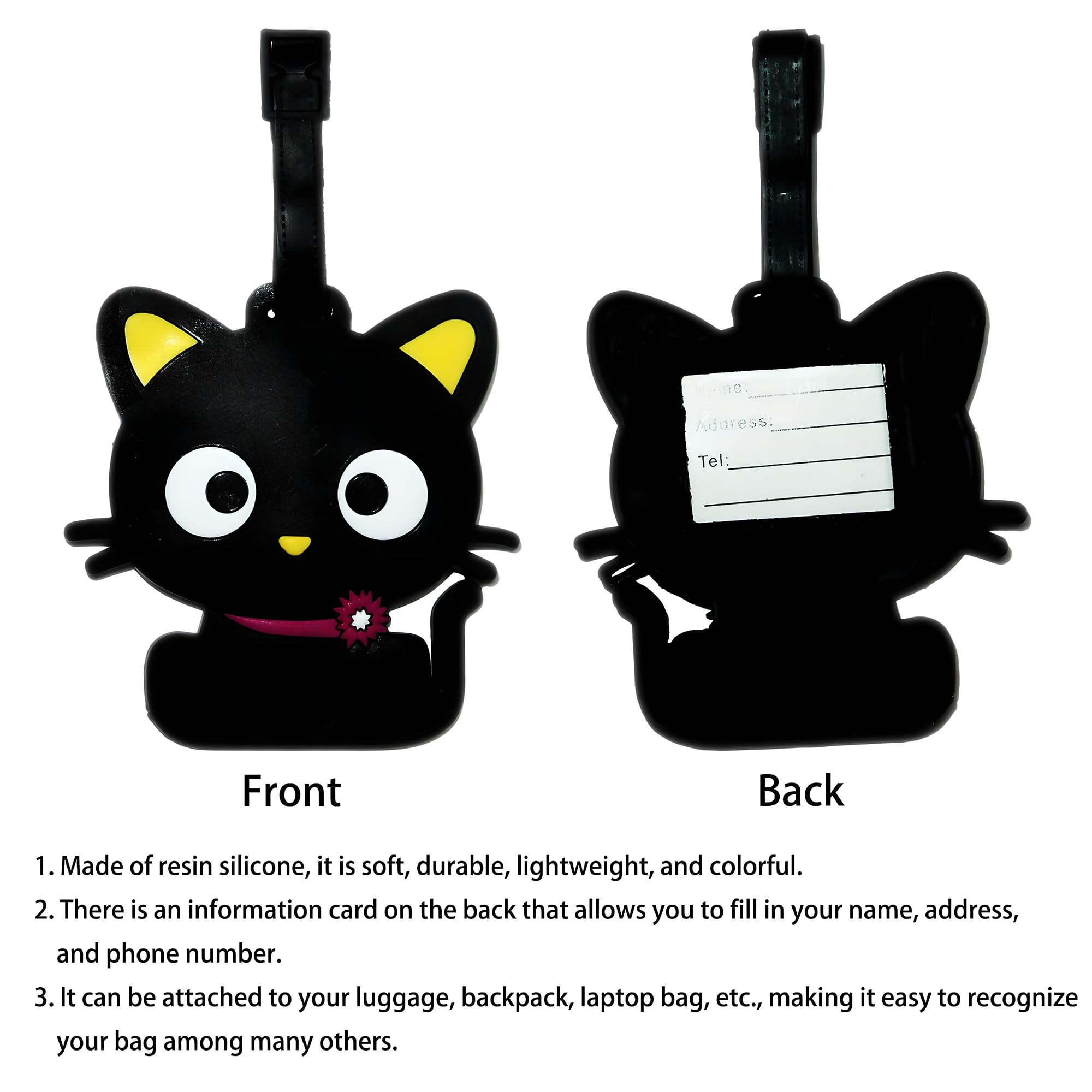 Schattig dierenbagagelabel Rei - Travel Accessories International recensie en prijs