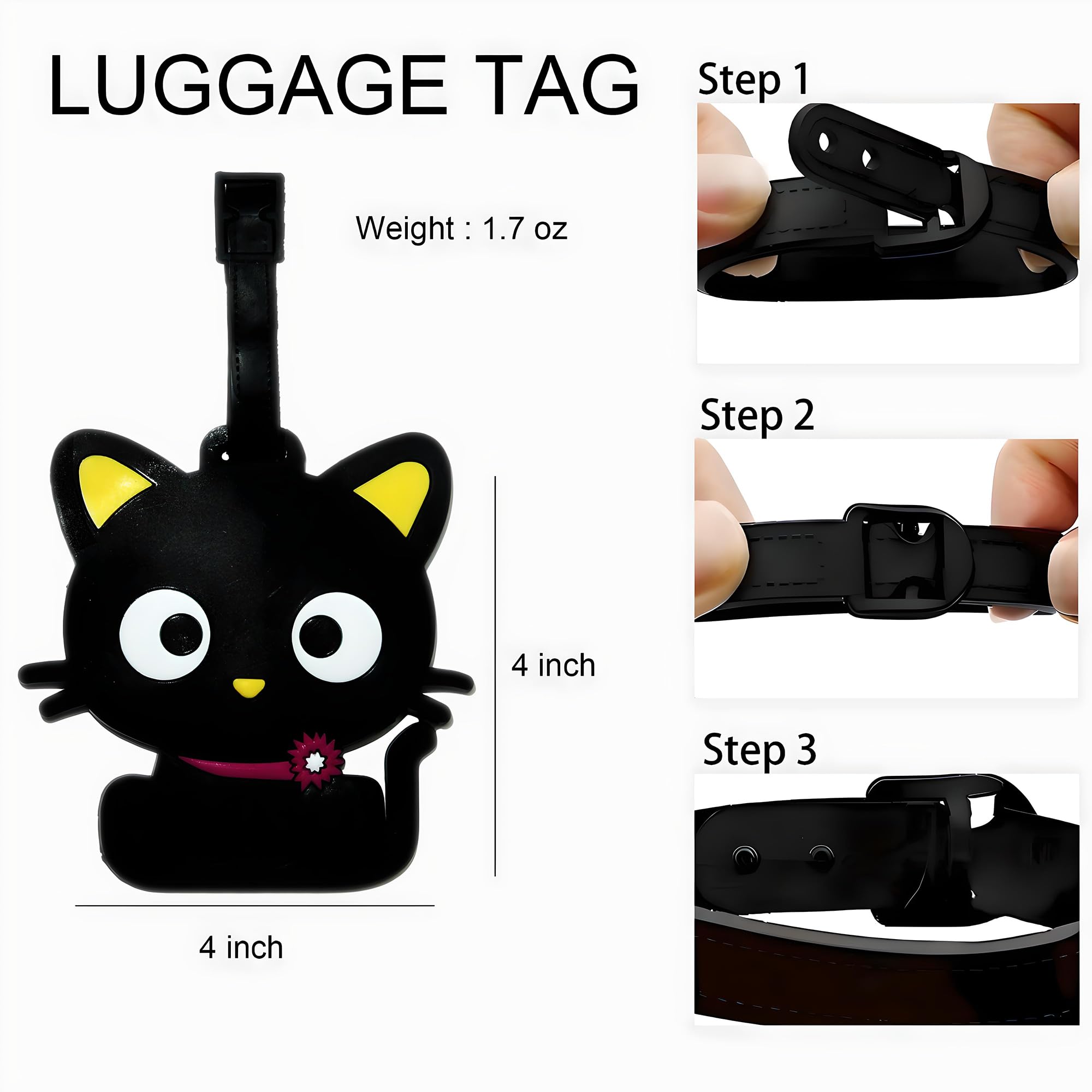 Schattig dierenbagagelabel Rei - Travel Accessories International recensie en prijs