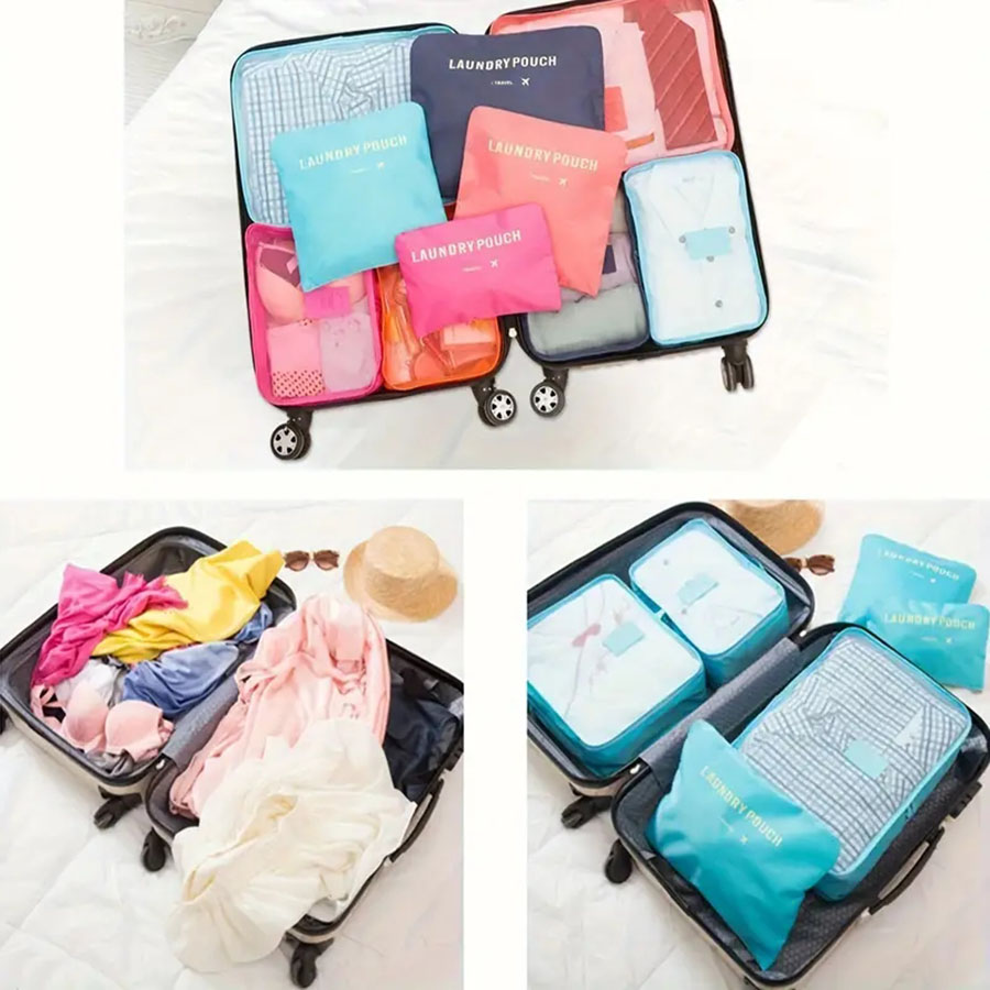 6 stks Reisorganisator Opbergz - Travel Accessories Comfort recensie en prijs