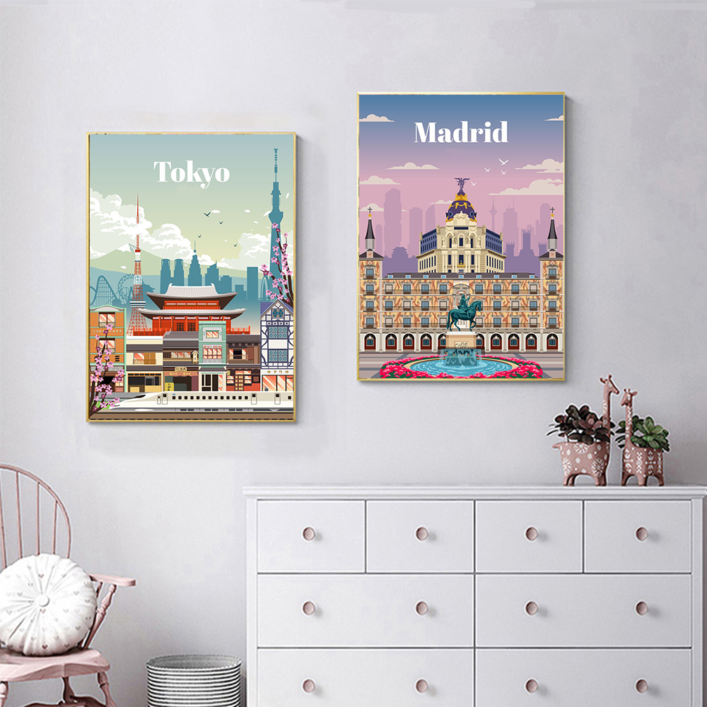 Stad Landschap Diamant Schilde - Travel Accessories London recensie en prijs