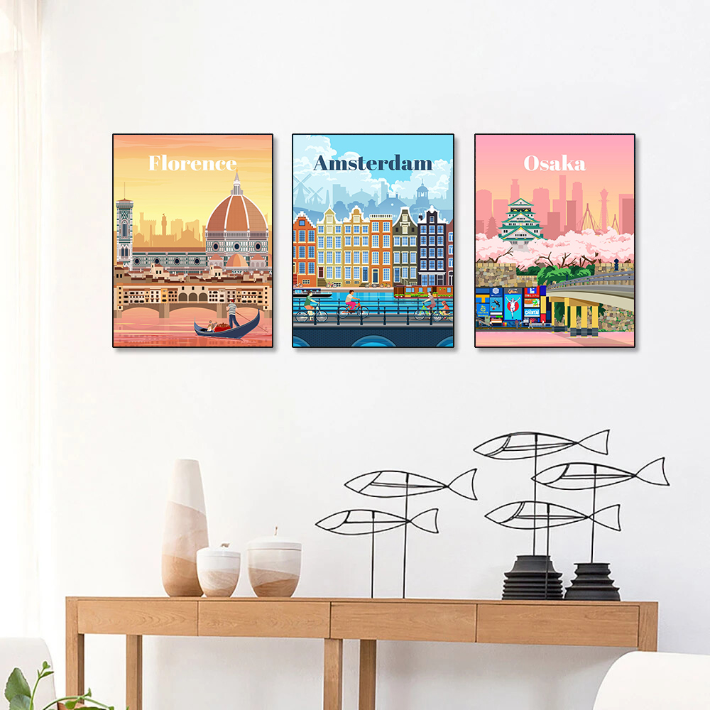 Stad Landschap Diamant Schilde - Travel Accessories London recensie en prijs