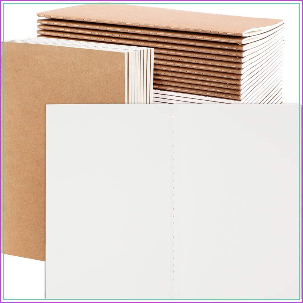 24-pack A5 blanco kraft notiti - Travel Notebook Journal recensie en prijs