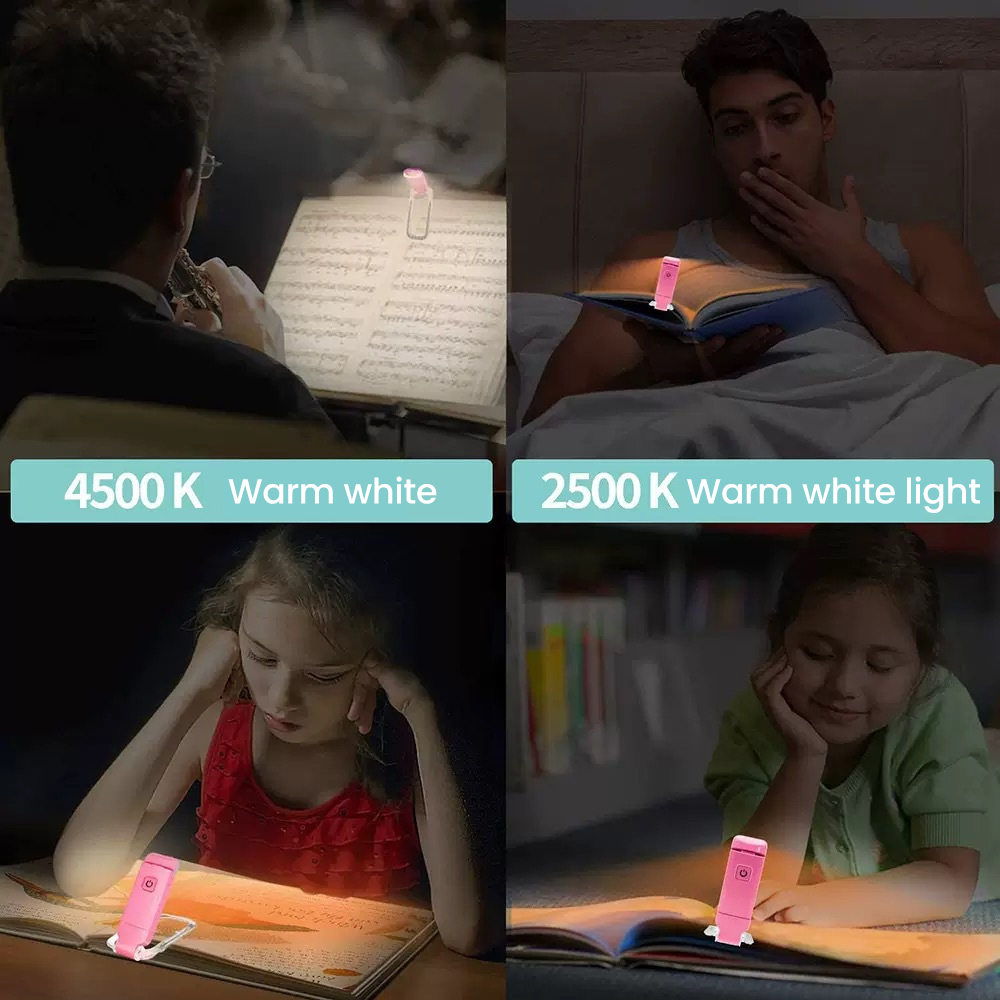 Draagbare oplaadbare LED-clip- - Travel Reading Accessories recensie en prijs