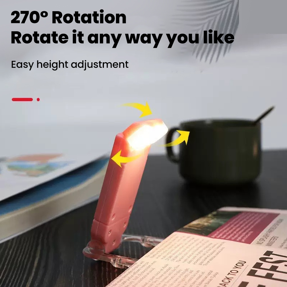 Draagbare oplaadbare LED-clip- - Travel Reading Accessories recensie en prijs