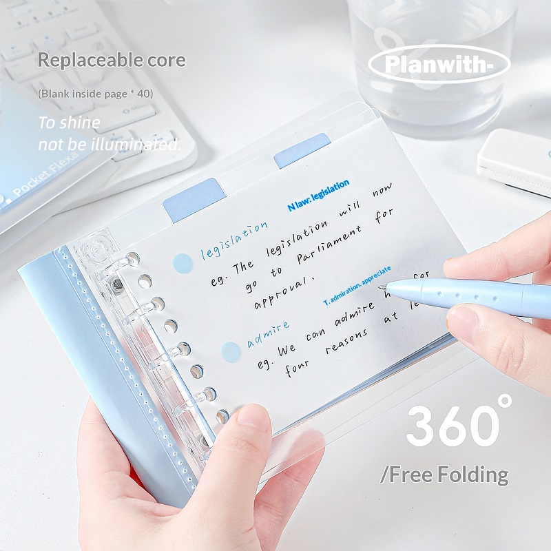 Planwith Mini B7 losbladig not - Travel Notebook Journal recensie en prijs