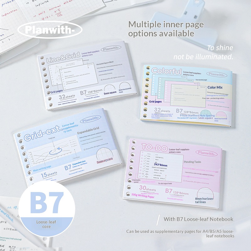 Planwith Mini B7 losbladig not - Travel Notebook Journal recensie en prijs