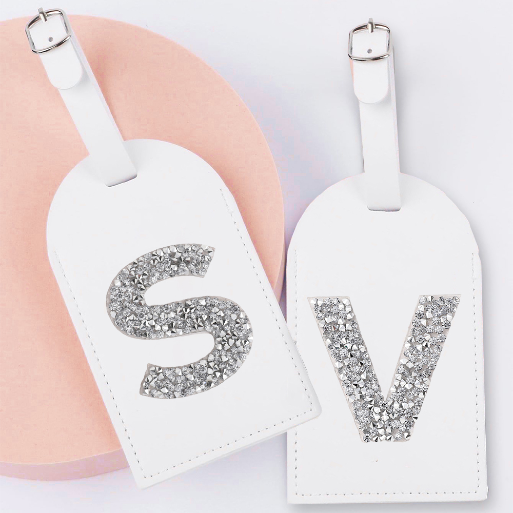 A-Z Strass Monogram Lederen Ba - Luggage Tag Leather recensie en prijs