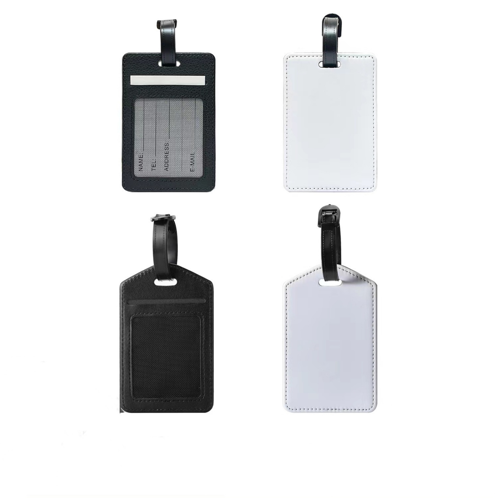 PU-leer sublimatie blanco reis - Luggage Tag Leather recensie en prijs
